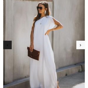 Vici Dolls Floor Length Maxi in Navy